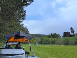 First night in tentbox