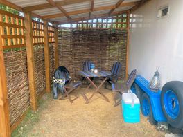 Under cover seating