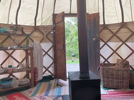 The view from the bed
