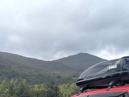 Snowdon view from tent