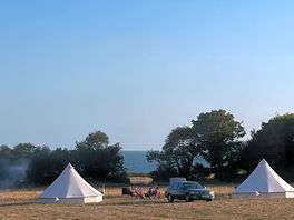 Campsite with a view