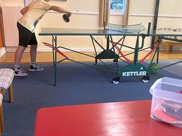 Bit of table tennis - pool table reading corner with sofas and board games perfect