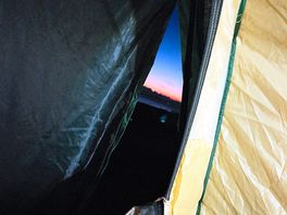 View from tent