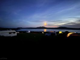 Moonrise from our tent