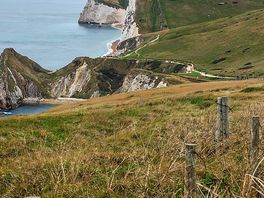 Scenic walkways by cliffs