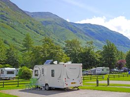 Caravan pitches