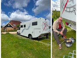 Unser camper mit dem guten platz