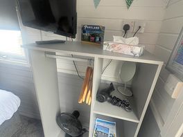 Handy little unit and great to have the tv!!