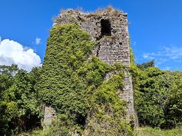 Castello di compiano, a short walk away.