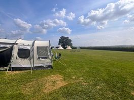 First morning, whole site to ourselves.