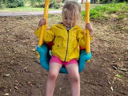 Enjoying the swing