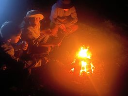 Roasting marshmallows
