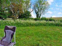 View from campervan