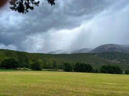 Great views to the mountains, as well as weather watching