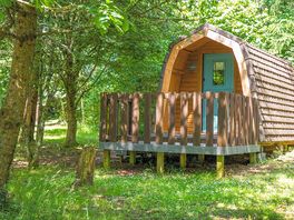 Cabin with private decking