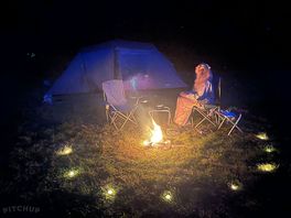 Evening fire
