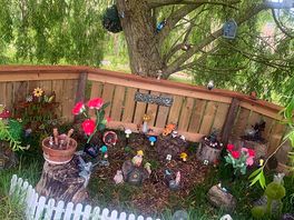Beautiful fairy garden