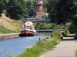 Cycling back to les portes dalsace along the marn au rhin canal path