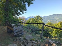 View from above the campsite