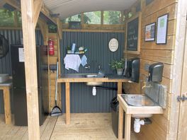 Washing up area