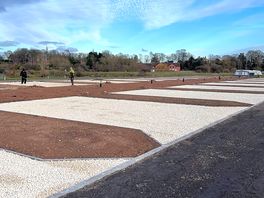 Fully serviced pitches, ready for spring.