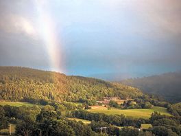 A view from the campsite