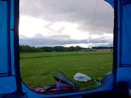 View from tent.