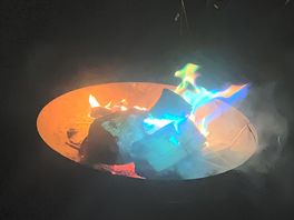 Little surprise from ed for the boys… flame colour