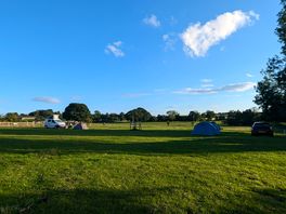 View of the campsite.
