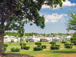 General view of site and pitches