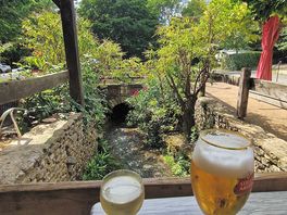 Beautiful location with stream.