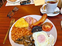 Small breakfast lol 😂