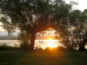 Beautiful view of the lake