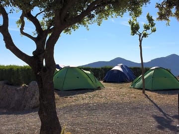 Area for tents - wake up to these stunning views (added by manager 29 May 2015)