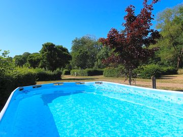 The swimming pool