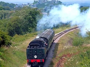 Swanage steam railway (added by darwincm 24 Mar 2010)