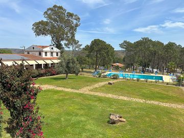 Gardens and swimming pool