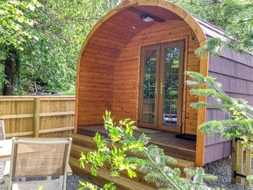 Front of glamping pod (added by manager 25 Oct 2022)
