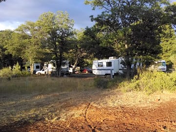 Group of RVers enjoying the late afternoon in a small group camping area (added by manager 20 Jan 2016)