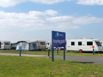 Our serviced touring pitches.  Touring visitors are welcome to enjoy all site facilities (added by manager 16 Mar 2015)