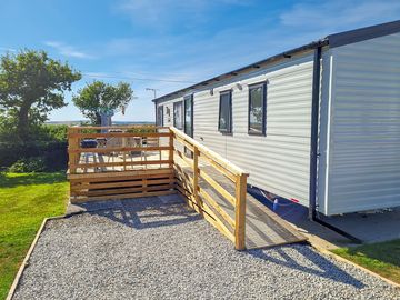 Wooden decking