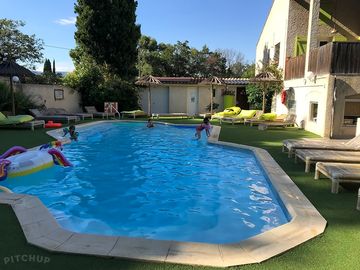 The heated swimming pool (added by manager 12 Jun 2018)