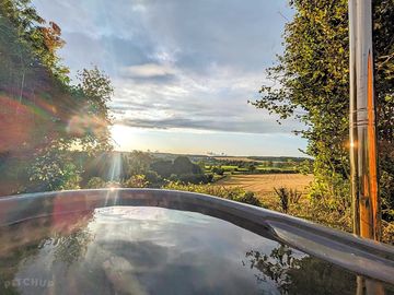 Views from the hot tub outside Dragonfly (added by manager 15 Sep 2023)