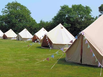 Five-metre bell tents (added by manager 22 Feb 2021)