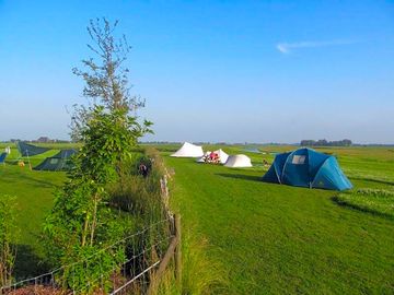 Spacious pitches