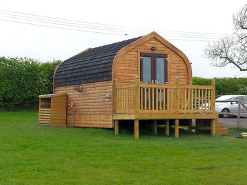 Camping pod exterior