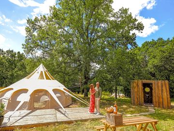 Tent exterior