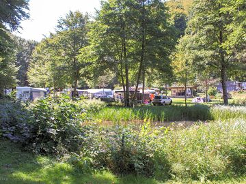 Grass pitches near the pond (added by manager 13 Nov 2023)