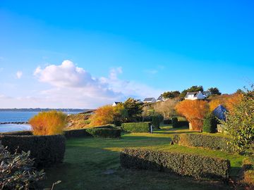 Pitches with sea view