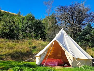 The Uchaf bell tent (added by manager 29 Sep 2021)